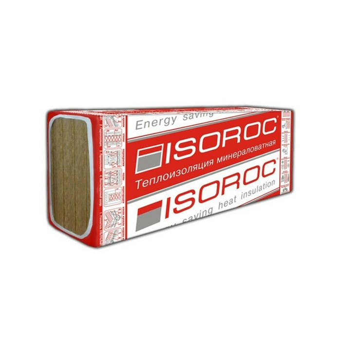 Утеплитель Изорок П-125 1000х500х80 мм